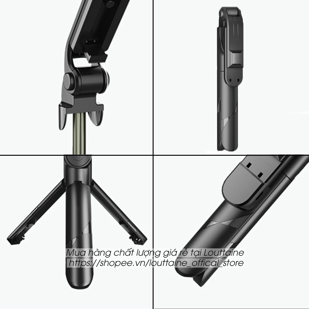 Gậy chụp ảnh XT-02, gậy tự sướng có bluetooth 3 chân đa năng,selfie , chụp hình, giá đỡ điện thoại, livestream | BigBuy360 - bigbuy360.vn