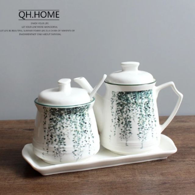 BỘ BÌNH TRÀ BẰNG SỨ