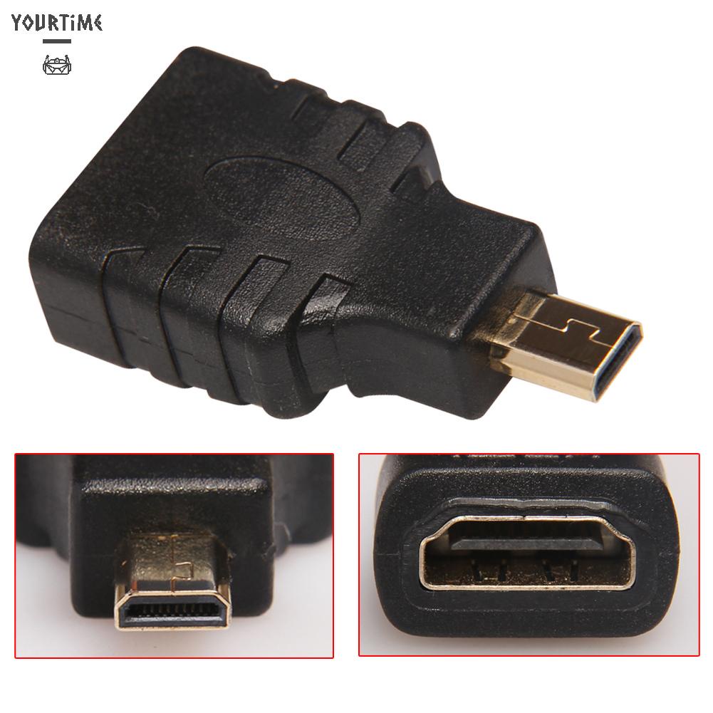 Đầu chuyển đổi cổng Mini HDMI sang cổng Micro HDMI cho HDTV