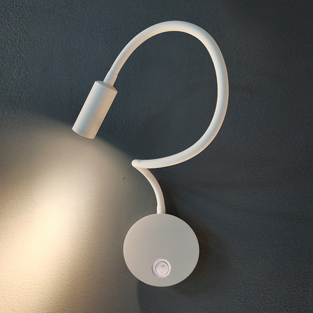 Đèn gắn tường đầu giường phòng ngủ LED 3W - Nguồn 220V, Đèn rọi trang trí Nhà hàng, khách sạn - DW192