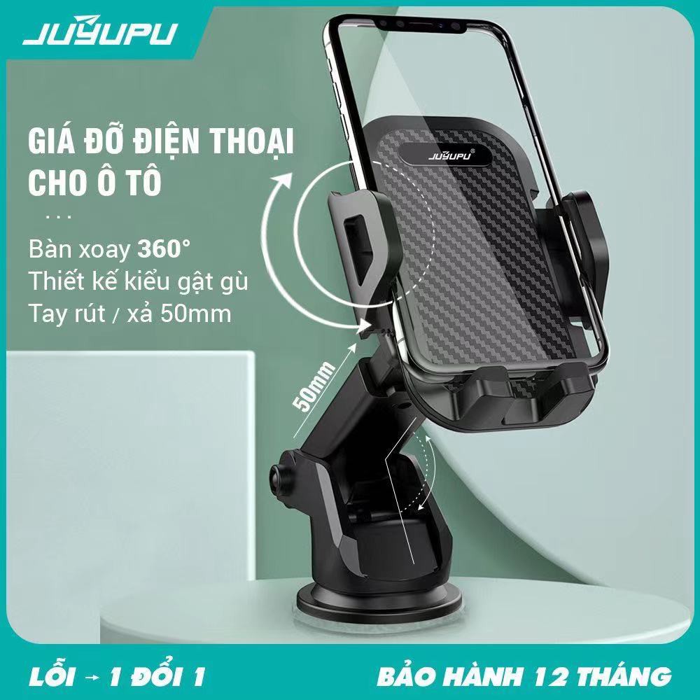 Kẹp điện thoại ô tô, giá đỡ điện thoại ô tô xoay 360 độ tiện lợi