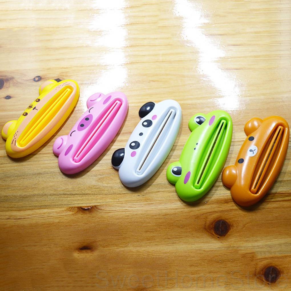 Dụng cụ ép kem đánh răng hình động vật kiểu dáng dễ thương