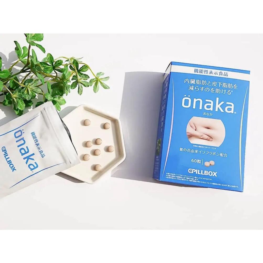 Viên uống giảm mỡ bụng Onaka Pillbox Nhật Bản