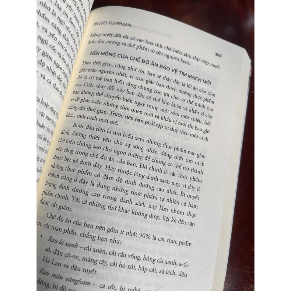 Sách - Dinh Dưỡng Lành Mạnh, Ngại Gì Bệnh Tim - Bác sĩ Joel Fuhrman - Medinsights - (Alphabooks) - NXB Dân trí (bìa mềm)
