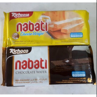 Bánh xốp nabati 145g 2 vị ( phô mai , socola )