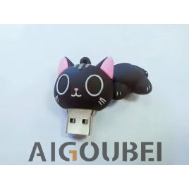 USB Cartoon Flash University Elf mèo Anime Pen Drive 1GB 2GB 4GB 8GB 16GB 16GB 32GB 64GB