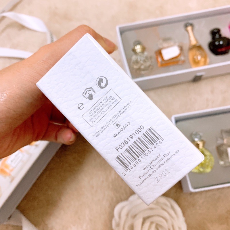 Nước Hoa Mini Dio Set 5 Chai Siêu Thơm có Video Ảnh Thật