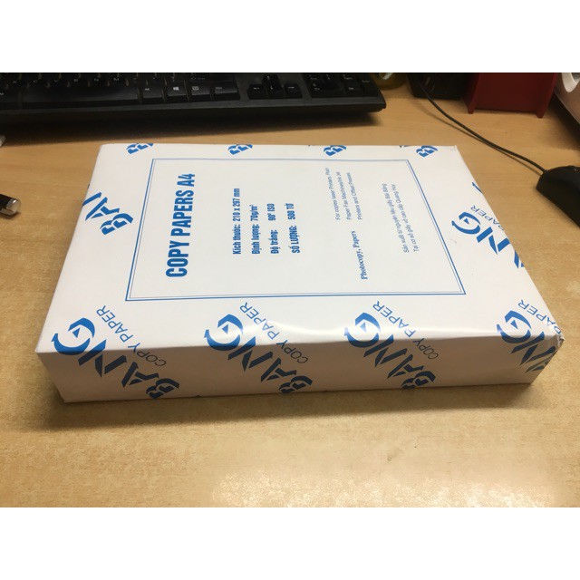 Giấy photo Quang Huy A4 70gsm Combo 500 tờ