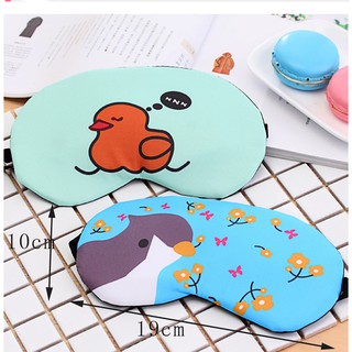 Miếng bịt mắt ngủ 3D gel nước họa tiết dễ thương | Che mắt ngủ gel nước hoạt hình đáng yêu F603SPAZ