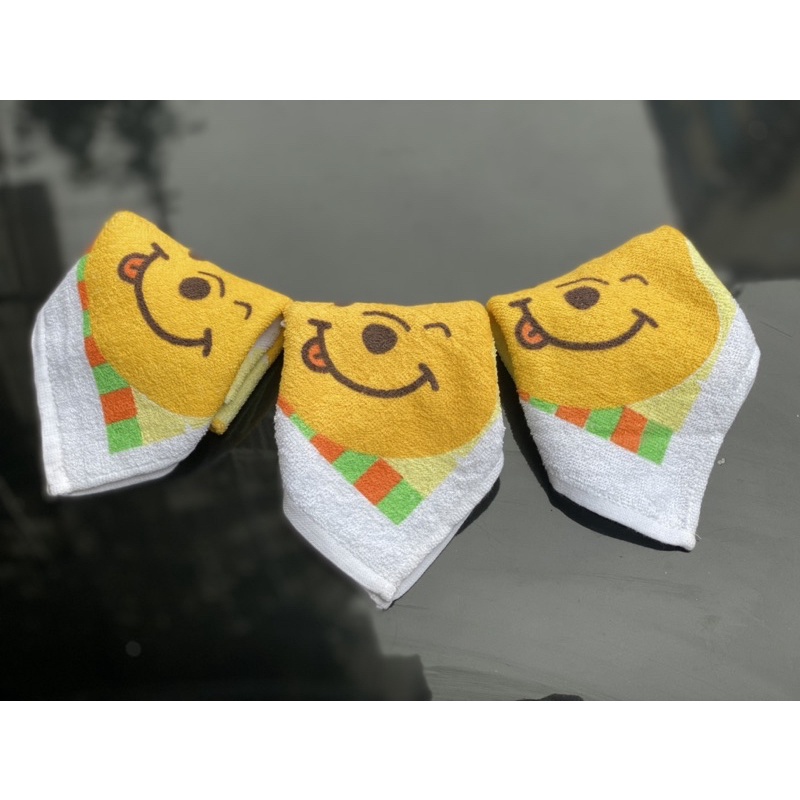 Khăn mặt Gấu Pooh cho bé 34x35cm