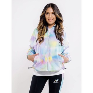 Áo khoác gió / Áo khoác dù unisex New Balance phối màu cá tính.