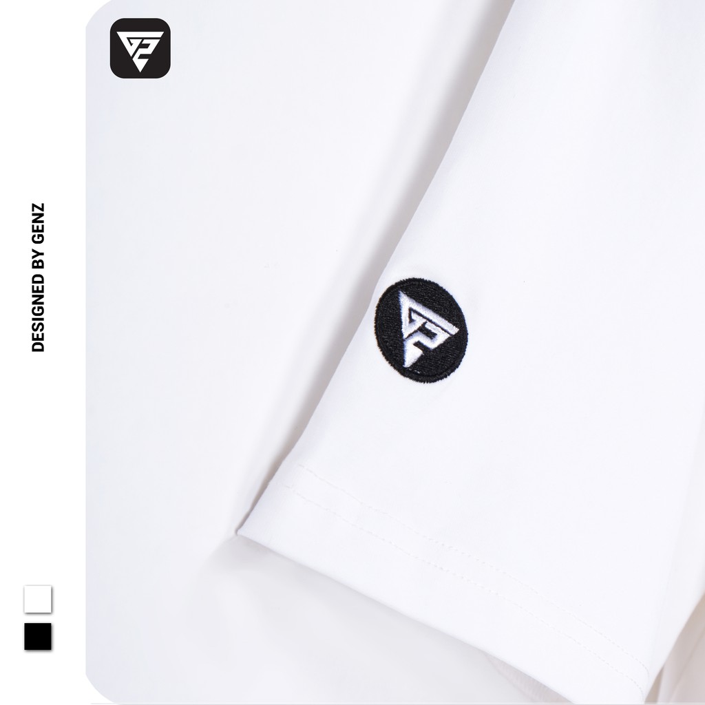 Áo thun tay lỡ GENZ phông Unisex nam nữ Cotton oversize form rộng Hello World | BigBuy360 - bigbuy360.vn