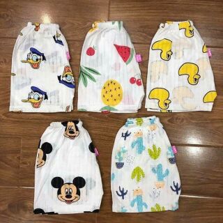 Combo 10 quần cotton giấy cho bé