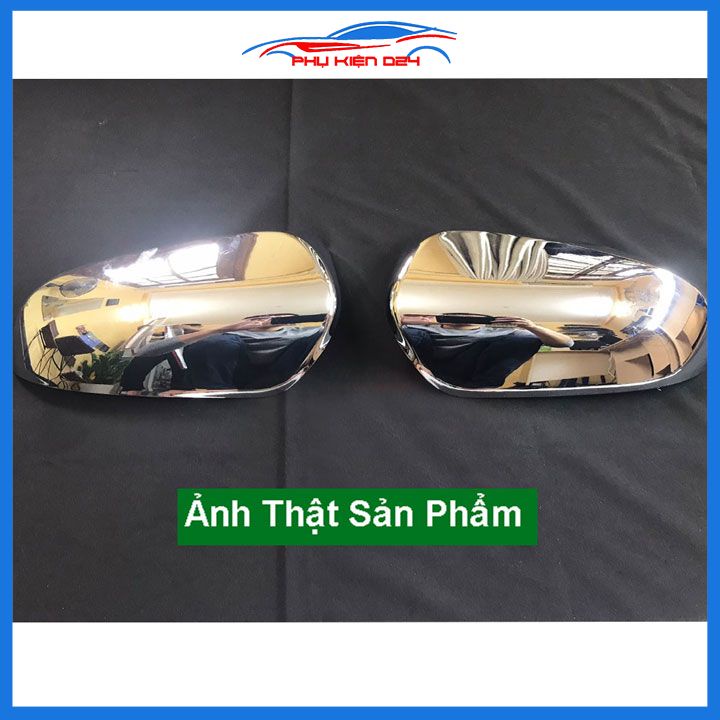 Ốp gương Vios 2018-2019 mạ crom bảo vệ chống trầy trang trí làm đẹp xe
