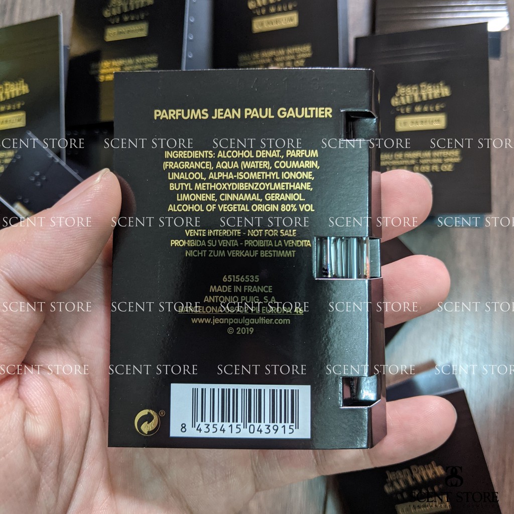 Scentstorevn - Vial chính hãng nước hoa JPG Le Male Parfum [1.5ml]