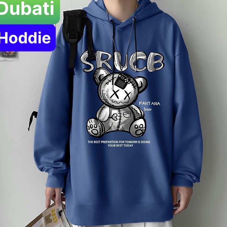 ÁO NỈ, ÁO KHOÁC HOODIE GẤU SCRUB SIÊU NGẦU NAM NỮ PHONG CÁCH CAO CẤP - DUBATI FASHION