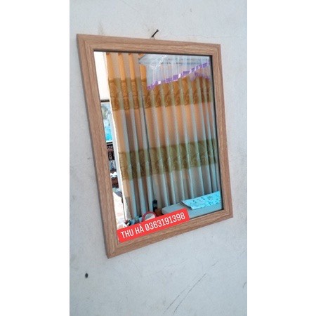 Gương soi mặt treo tường, để bàn giá rẻ Kt (30x42)cm.