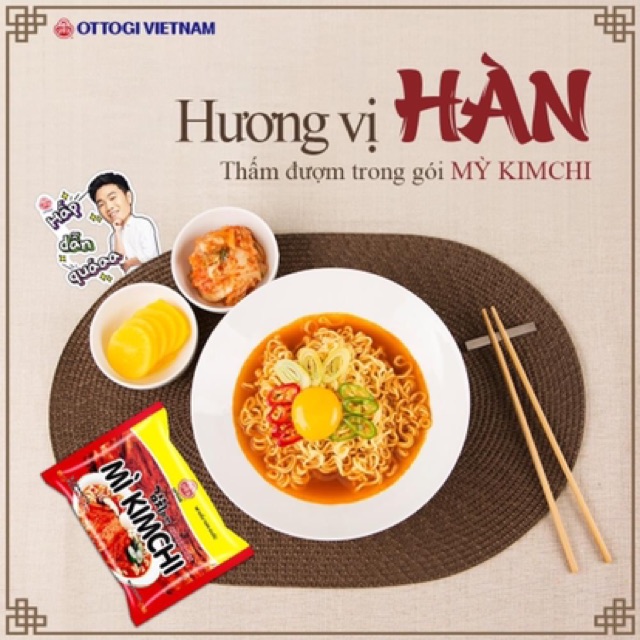 Mì kim chi hàn quốc ottogi 120g