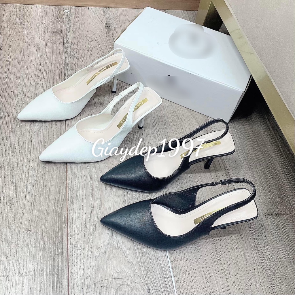 Giày Cao Gót Bít Mũi Gót Nhọn  Chất Xịn Kiểu Dáng Sang Chảnh Cực Nữ Tính Gót Cao 7cm Hot new - MÃ BBBBB