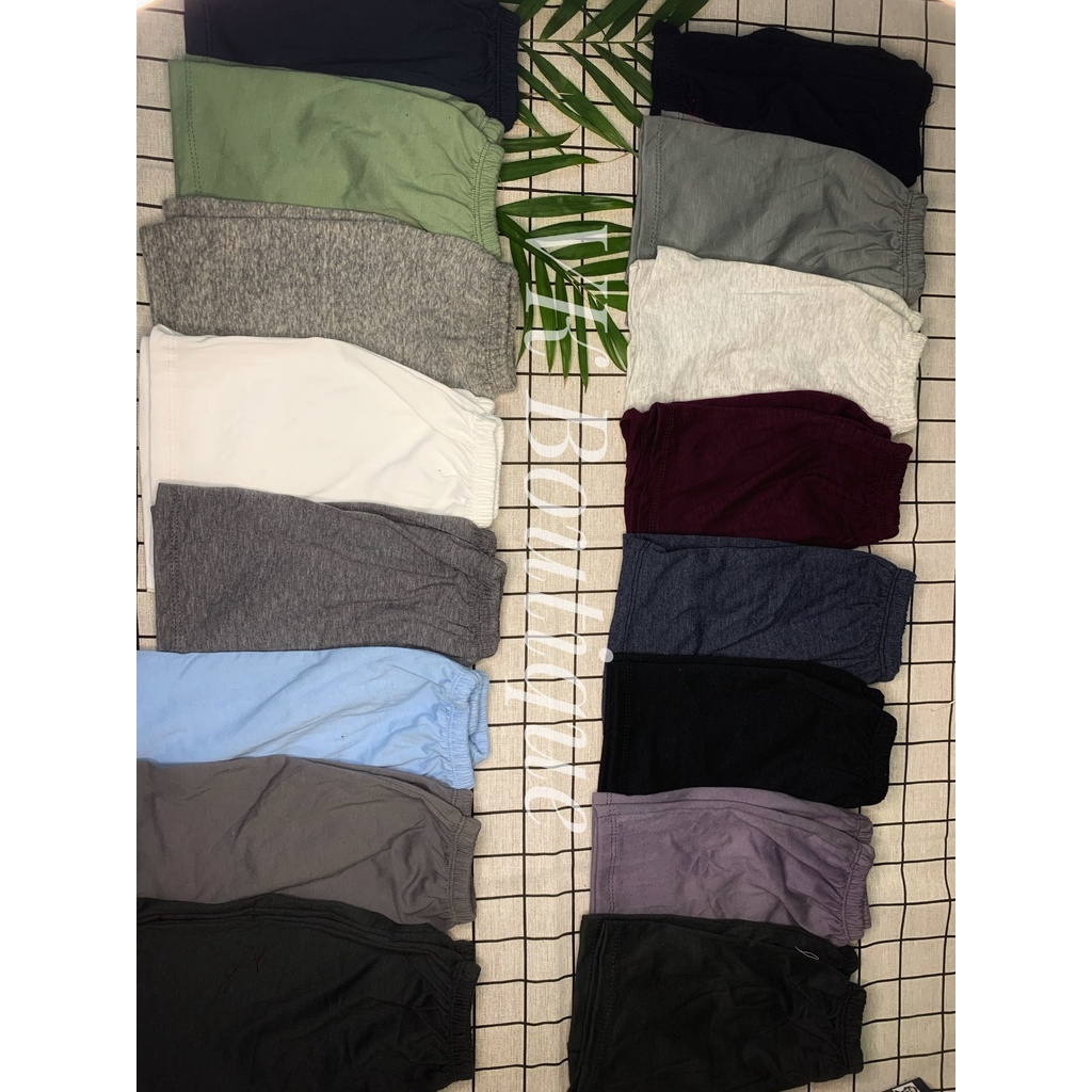 Quần đùi; quần thun bé trai cotton nhiều màu
