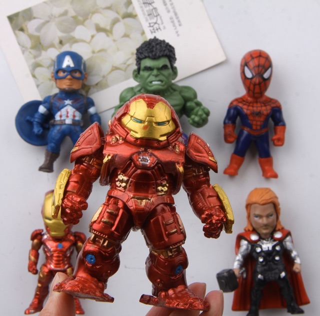 (BAO GIÁ) SET 6 SIÊU ANH HÙNG AVENGER