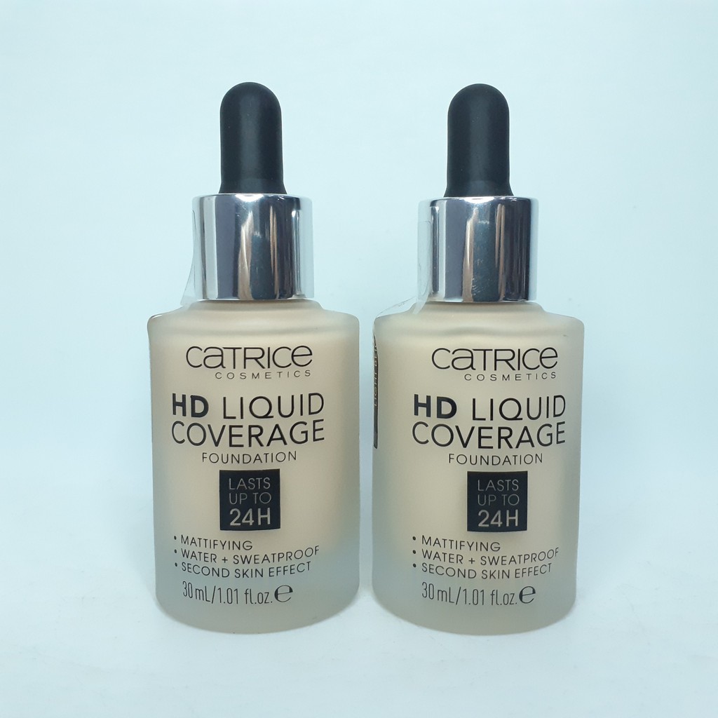 Kem nền Catrice HD Liquid Coverage 30ml #010 #020