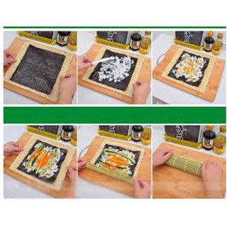 Mành tre cuộn gim bab