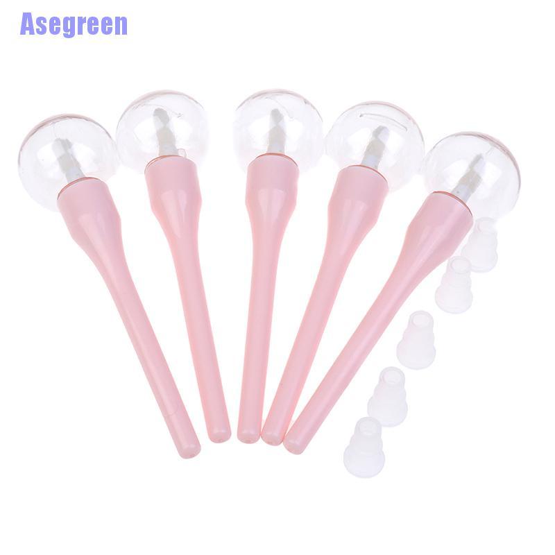 Bộ 5 Lọ Rỗng 6ml Đựng Son Dưỡng Môi Hình Kẹo Mút