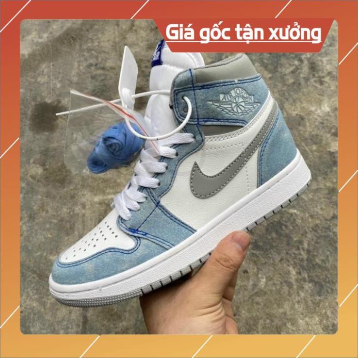 [FreeShip+Hàng Xuất Xịn] [Full box] giày Jordan hyper royal xanh nỉ cao cổ mới