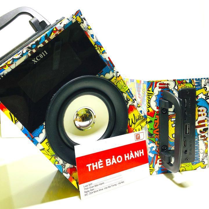LOA KHÔNG DÂY, LOA BLUETOOTH CẦM TAY XC011 ÂM BASS CỰC MẠNH