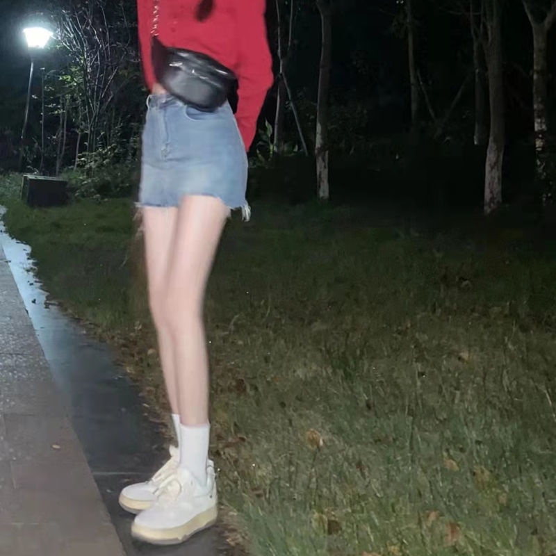 Chân váy jean COZOKC lưng cao dáng ôm hợp thời trang