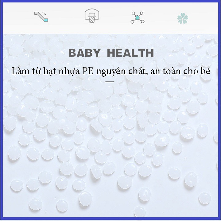 RE0643 Cầu truợt xích đu cho bé nhựa nguyên sinh - Cầu trượt cho trẻ