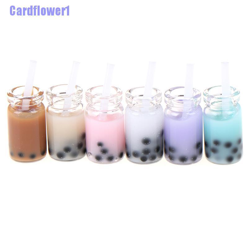 Bộ 3 Ly Trà Sữa Mini Tỉ Lệ 1: 12 Trang Trí Nhà Búp Bê