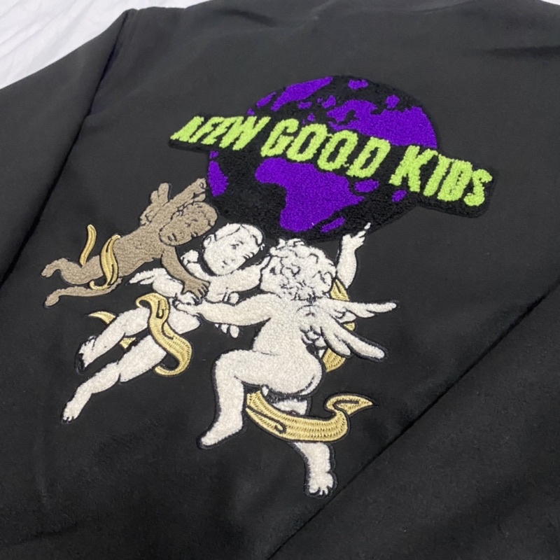 [ Deal sốc ] Áo Khoác a few good kids - Vasirty jaket dạ thêu dập 2 lớp nam nữ | BigBuy360 - bigbuy360.vn