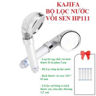 KAJIFA - Bộ 2 Vòi Sen Lọc Nước Shower Head + Tặng Bộ 10 cái lõi lọc PP Filter