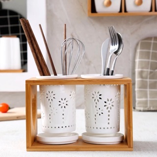 Ống đựng đũa bằng sứ cao cấp