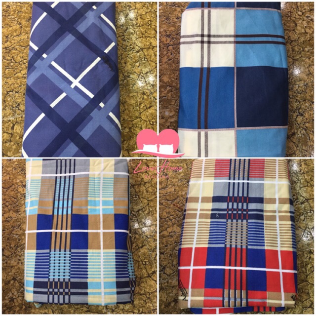 Vỏ bọc đệm 3 tấm chất liệu cotton chắc chắn, bền màu, nhiều kích cỡ