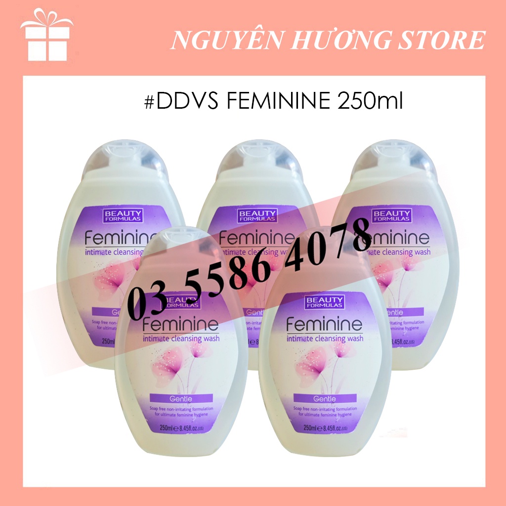 Dung Dịch Vệ Sinh Beauty Formulas Feminine 250ml