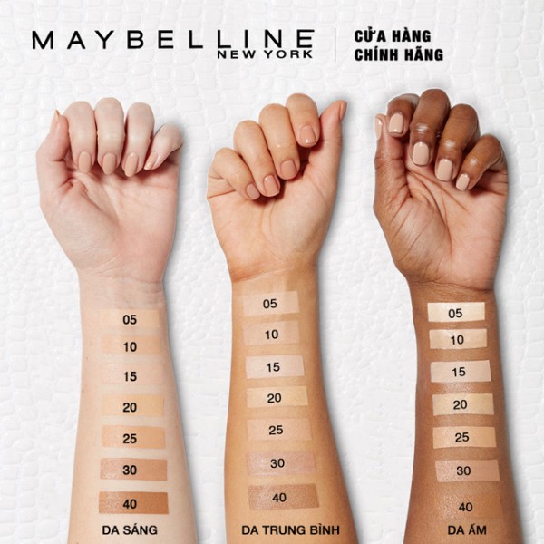 [Auth] Xả Kho Thanh Lí Kem Che Khuyết Điểm Maybelline Fit Me