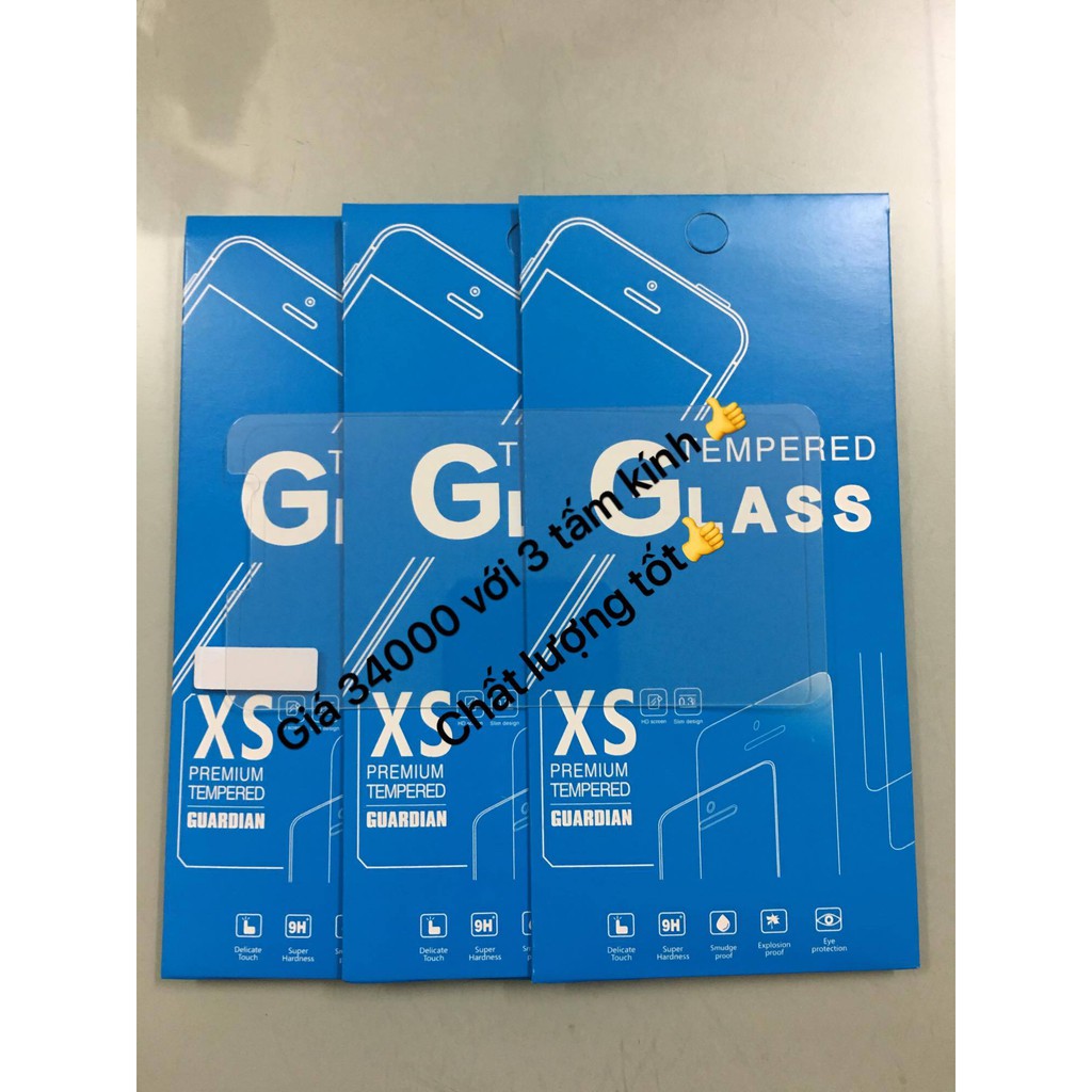 Kính LG K10, bộ 3 tấm