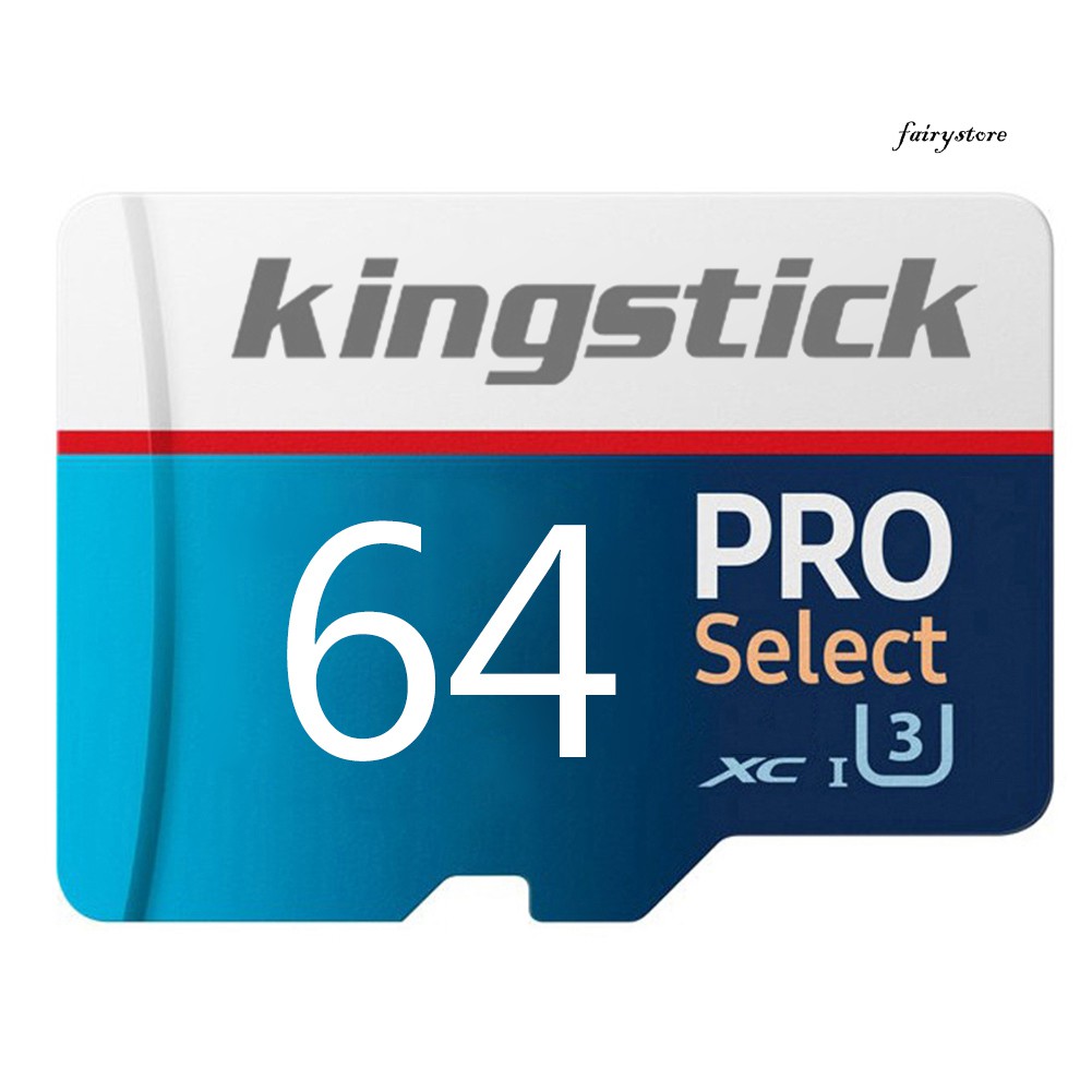 Thẻ Nhớ Micro-sd / Tf Tốc Độ Cao Fs + Kingstick U3 64 / 128 / 256 / 400gb