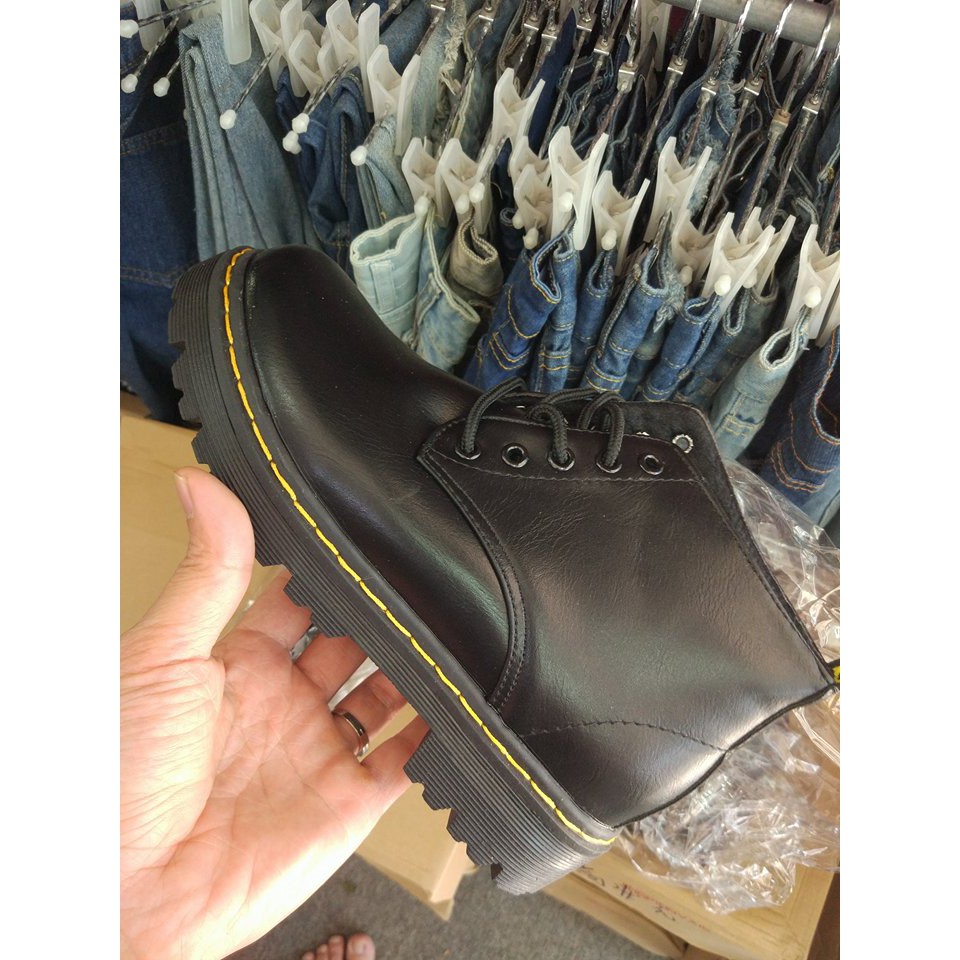 Boot chiến binh da lì loại 1 đế cao su siêu bền - 6242 kèm ảnh thật , không chỉnh sửa | BigBuy360 - bigbuy360.vn