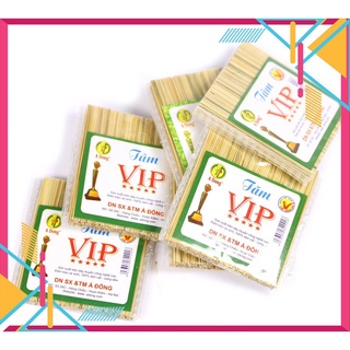 Vỉ 5 gói tăm tre xỉa răng VIP Á Đông