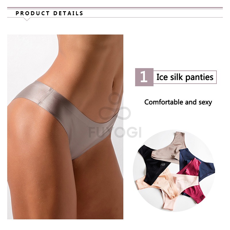 Sports Thong Yoga Panties M-3Xl Invisible Ultra-thin Breathable Ice Silk Women Yoga Panties Sexy T Pants