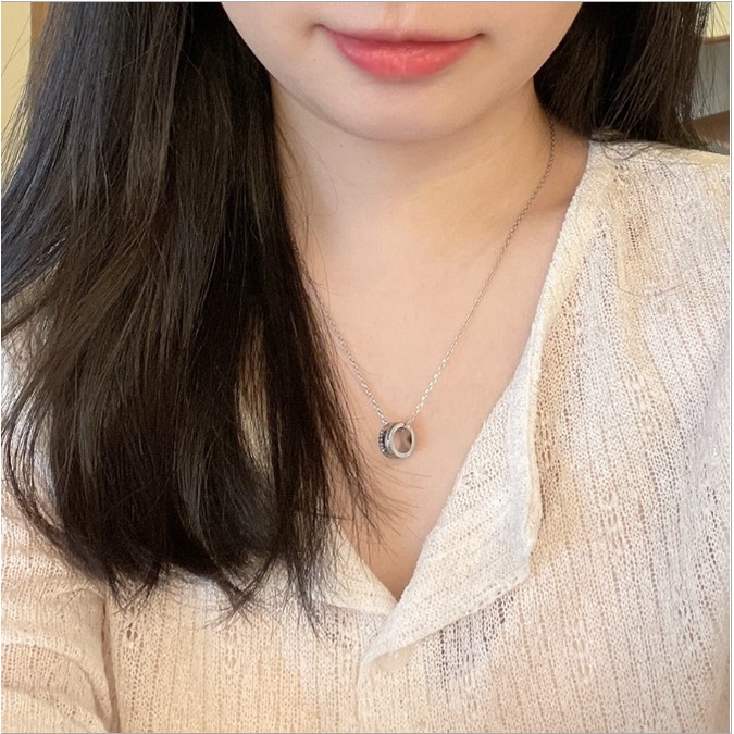 Dây Chuyền Daniel Wellington ELEVATION NECKLACE SILVER - Dây chuyền chính hãng FULL BOX