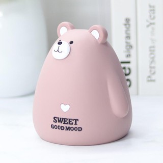 net đỏ Gấu dễ thương và thỏ heo đất dung tích lớn dành cho trẻ em con chống rơi để gửi quà tặng hoạt hình được cá