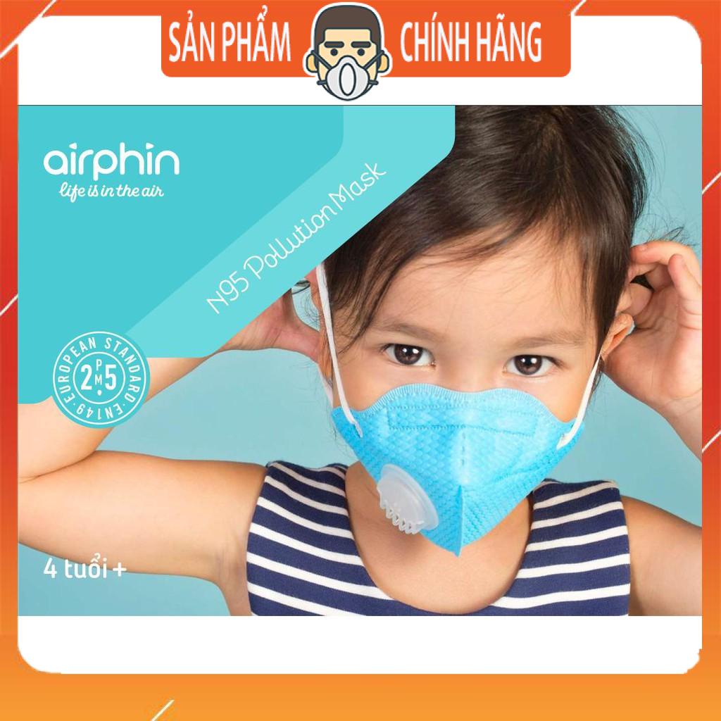 AIRPHIN - KHẨU TRANG CHỐNG Ô NHIỄM PM 2.5 cho trẻ em