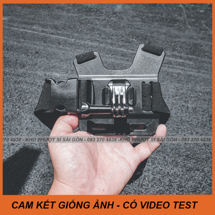 GIỐNG ẢNH - Giá buôn - Dây đeo trước ngực gắn camera hành trình - dây đeo ngực camera hành động dùng làm vlog