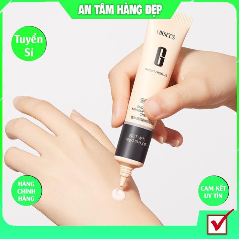 Kem Nền Dưỡng Ẩm Hiisees Chữ G 30ML Che Mọi Khuyết Điểm Cấp Ẩm Làm Sáng Da Tự Nhiên KING DC | BigBuy360 - bigbuy360.vn