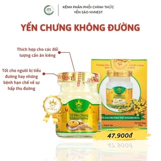 10 Hũ yến chưng không đường Nha Trang, Khánh Hòa - Hoàng Việt, dành cho người ăn kiêng, giảm cân, tăng sức đề kháng 70ml
